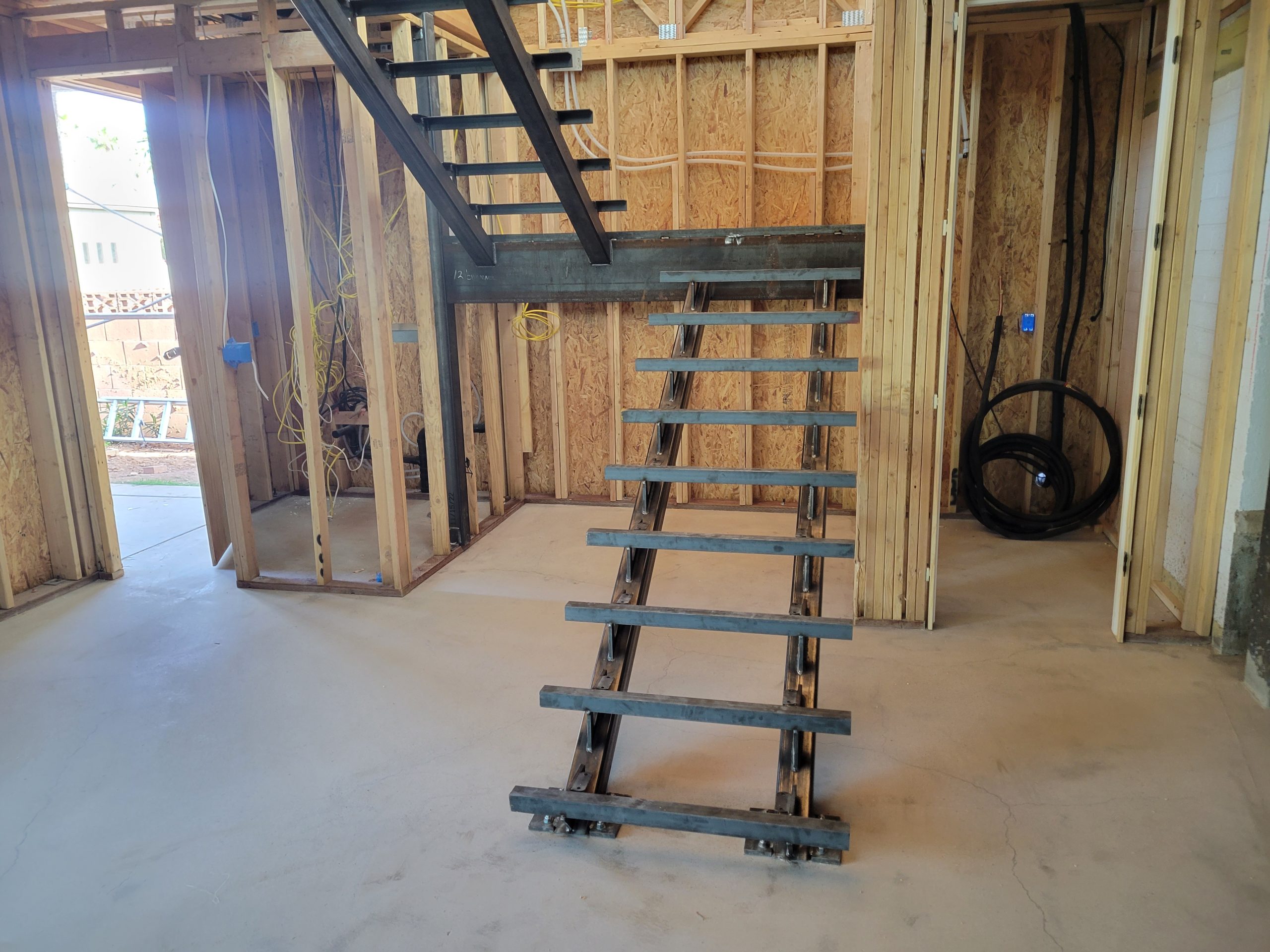 custom stairs project